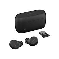 Jabra Jabra Evolve2 Buds MS - True wireless-hörlurar med mikrofon - USB-A via Bluetooth-adapter