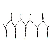 NEDIS Nedis SmartLife - stränglampor - LED - 8 LEDs/m - 3.16 W - RGB-lampa - svart