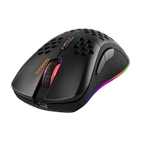 Deltaco DELTACO GAMING DM220 - mus - USB, 2.4 GHz - svart