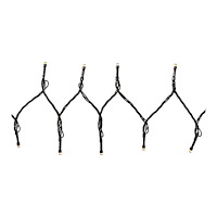 NEDIS Nedis SmartLife - stränglampor - LED - 10 LEDs/m - 2.21 W - varmt vitt ljus - 2700-3000 K - svart