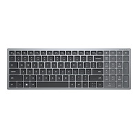 DELL Dell Pro Plus Compact KB740 - tangentbord - kompakt - QWERTY - USA, internationellt - Titan gray Inmatningsenhet