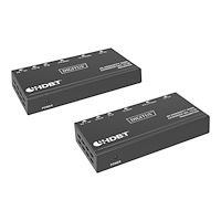 Digitus DIGITUS 4K HDBaseT DS-55520 - sändare och mottagare - video/ljud/infraröd/seriell/nätverksförlängare - HDMI, HDBaseT, RS...