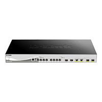 D-Link D-Link DXS 1210-12TC - switch - 12 portar - smart - rackmonterbar