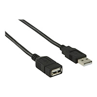 NEDIS Nedis - USB-förlängningskabel - USB till USB - 2 m