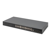 Digitus DIGITUS DN-80223 - switch - 24 portar - Administrerad - rackmonterbar