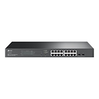 TP-LINK Technologies TP-Link JetStream TL-SG2218P V1.60 - switch - 18 portar - smart - rackmonterbar
