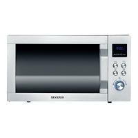 SEVERIN Elektrogeräte GmbH SEVERIN MW 7777 - mikrovågsugn med konvektion och grill - fristående