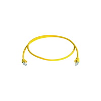Telegärtner Karl Telegärtner DataVoice Office MP8 FS 500 - patch-kabel - 1 m - gul, RAL 1018