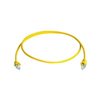 Telegärtner Karl Telegärtner DataVoice Office patch-kabel - 25 cm - gul, RAL 1018