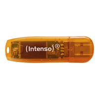 Intenso Intenso Rainbow Line - USB flash-enhet - 64 GB