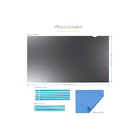 StarTech.com StarTech.com 22-inch 16:9 Computer Monitor Privacy Filter, Anti-Glare Privacy Screen with 51% Blue Light Reduction, Blac...