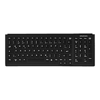 CHERRY Active Key AK-7000 - tangentbord - tysk - svart Inmatningsenhet