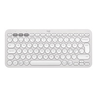 Logitech Logitech Pebble Keys 2 K380s - tangentbord - QWERTY - nordiskt (danska/finska/norska/svenska) - tonal white Inmatningsen...