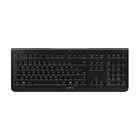 CHERRY CHERRY KW 3000 - tangentbord - tyst, fullstorlek - QWERTZ - tysk - svart Inmatningsenhet