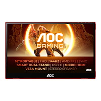AOC AOC Gaming 16G3 - LED-skärm - Full HD (1080p) - 15.6"