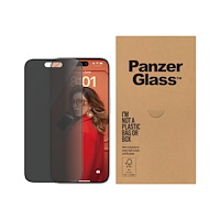 PanzerGlass PanzerGlass Privacy - skärmskydd för mobiltelefon - ultrabred passning med EasyAligner