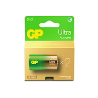 Gold Peak GP Ultra batteri - 2 x D - alkaliskt