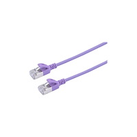 Prokord Prokord Slim - nätverkskabel - 30 cm - lila