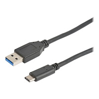 Prokord Prokord - USB typ C-kabel - USB typ A till USB-C - 2 m