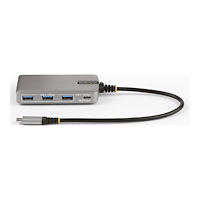 StarTech.com StarTech.com 4-Port USB-C Hub with USB-C DP Alt Mode Video Output 4K 60Hz, 3x USB-A, 1x USB-C, 100W Power Delivery Pass-...
