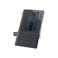 Hewlett-Packard HP Poly Edge E Expansion Module - expansionsmodul för extra knappar för VoIP-telefon - 22 multifunktionella knappar