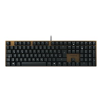 CHERRY CHERRY KC 200 MX - tangentbord - QWERTZ - tysk - svart, brons Inmatningsenhet