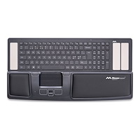 MouseTrapper Mousetrapper Advance 2.0+ - central pekenhet - USB - svart med vita accenter - med Mousetrapper Type Keyboard