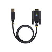 StarTech.com StarTech.com 3ft (1m) USB to Serial Adapter Cable, Interchangeable DB9 Screws/Nuts, COM Retention, USB-A to DB9 RS232, F...