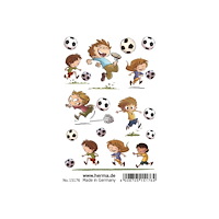 HERMA HERMA YOUNG LINE CLASSIC tattoo - temporary tattoo - soccers - 8.4 x 12 cm - flera färger (paket om 12)