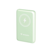 VERBATIM Verbatim Charge 'n' Go trådlös powerbank - magnetfäste - Li-pol - 24 pin USB-C - 20 Watt