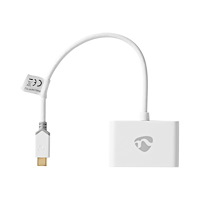 NEDIS Nedis - USB typ C-adapter - 24 pin USB-C till USB typ A - 20 cm