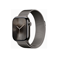 Apple Apple Watch Series 10 (GPS + Cellular) - skiffer titan - smart klocka med milanesisk loop - skiffer - 64 GB