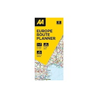 AA Publishing AA European Route Planner Map