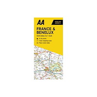 AA Publishing AA Road Map France & Benelux