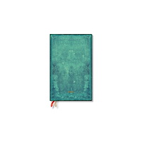 Little, Brown Book Group Pacific Blue Bold (Old Leather Collection) Maxi 12-month Horizontal Hardback Dayplanner 2025 (Elastic Band Closure) (inb...