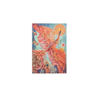 paperblanks Firebird (Birds of Happiness) Midi Lined Hardback Journal (Elastic Band Closure) (inbunden, eng)
