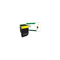 Lexmark International Lexmark X317 - gul - original - tonerkassett - LCCP, LRP