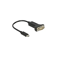 DeLOCK Delock - USB / seriell kabel - 24 pin USB-C till DB-9 - 15 cm
