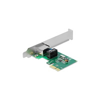 DeLOCK Delock PCI Express Card > 1 x Gigabit LAN - nätverksadapter - PCIe 1.1 - Gigabit Ethernet