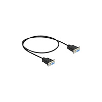 DeLOCK Delock - nollmodemkabel - DB-9 till DB-9 - 50 cm