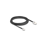 DeLOCK Delock telefonkabel - 3 m - svart