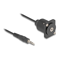 DeLOCK Delock ljudförlängningskabel - 20 cm