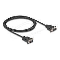 DeLOCK Delock - seriell kabel - DB-9 till DB-9 - 2 m