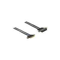 DeLOCK Delock PCI Express x4 to x4 with flexible cable - kort för stigare