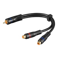 Goobay goobay ljudsplitter - sammansatt ljud - 20 cm