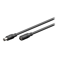 Goobay goobay - förlängningskabel för ström - DC-jack 5,5 x 2,1 mm till DC-jack 5,5 x 2,1 mm - 3 m