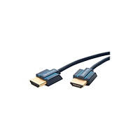 ClickTronic ClickTronic Ultraslim High Speed HDMI cable with Ethernet - HDMI-kabel med Ethernet - 1.5 m