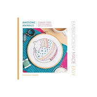 David & Charles Embroidery Made Easy: Awesome Animals (häftad, eng)