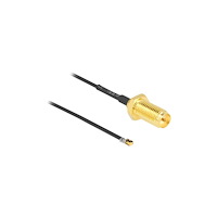 DeLOCK Delock antennkabel - 20 cm - svart