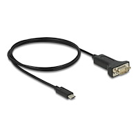 DeLOCK Delock - USB / seriell kabel - 24 pin USB-C till RS-232 - 1 m